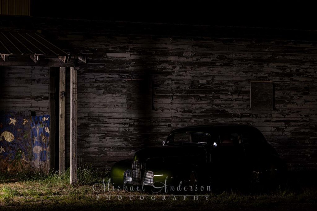 Light Painting a 1940 Chevy 2 Door Sedan