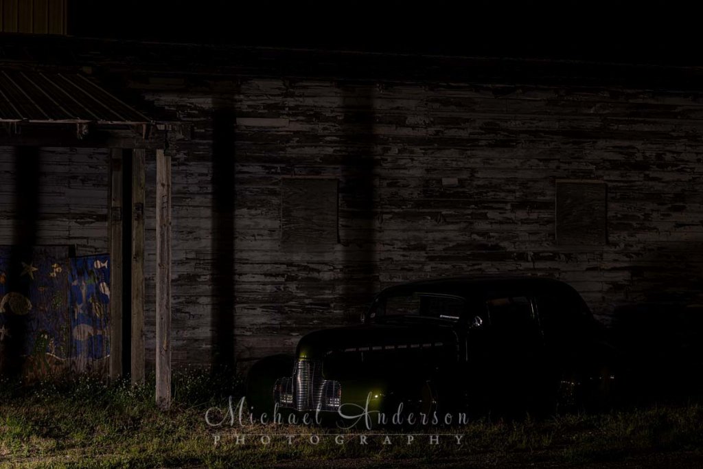 Light Painting a 1940 Chevy 2 Door Sedan