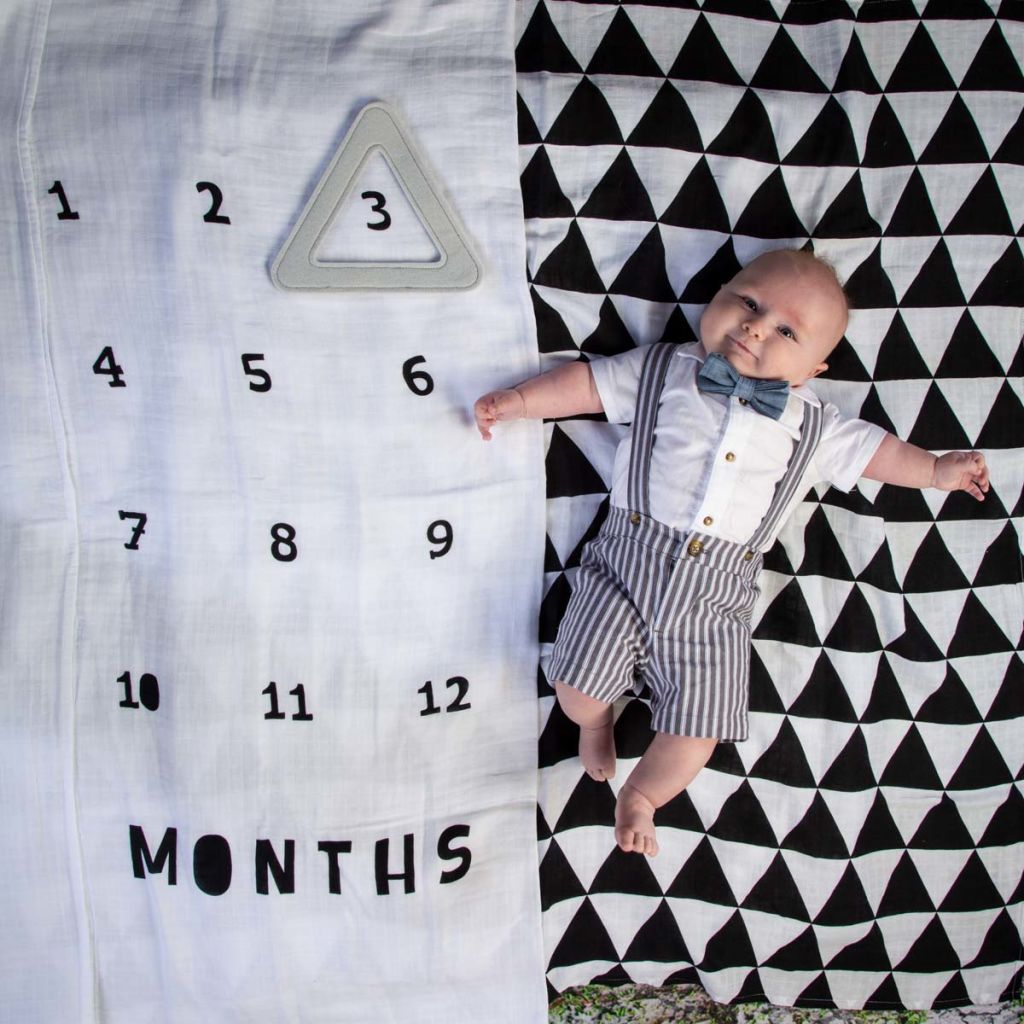 Adam's Three Month Portraits