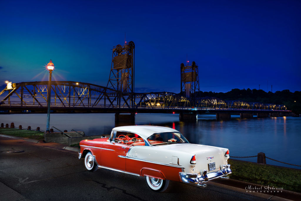 Light Painting a 1955 Chevy BelAir