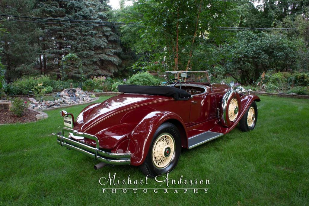 Light Painting a 1930 Packard Boattail Speedster