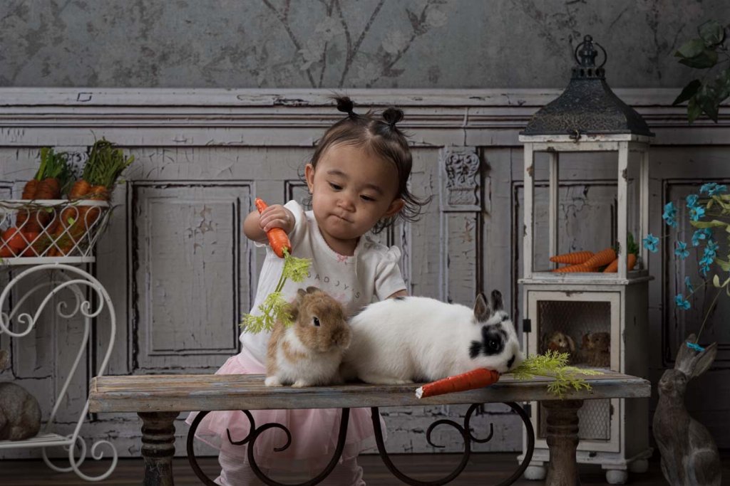 Kyrie & Jayla's 2023 Easter Portraits