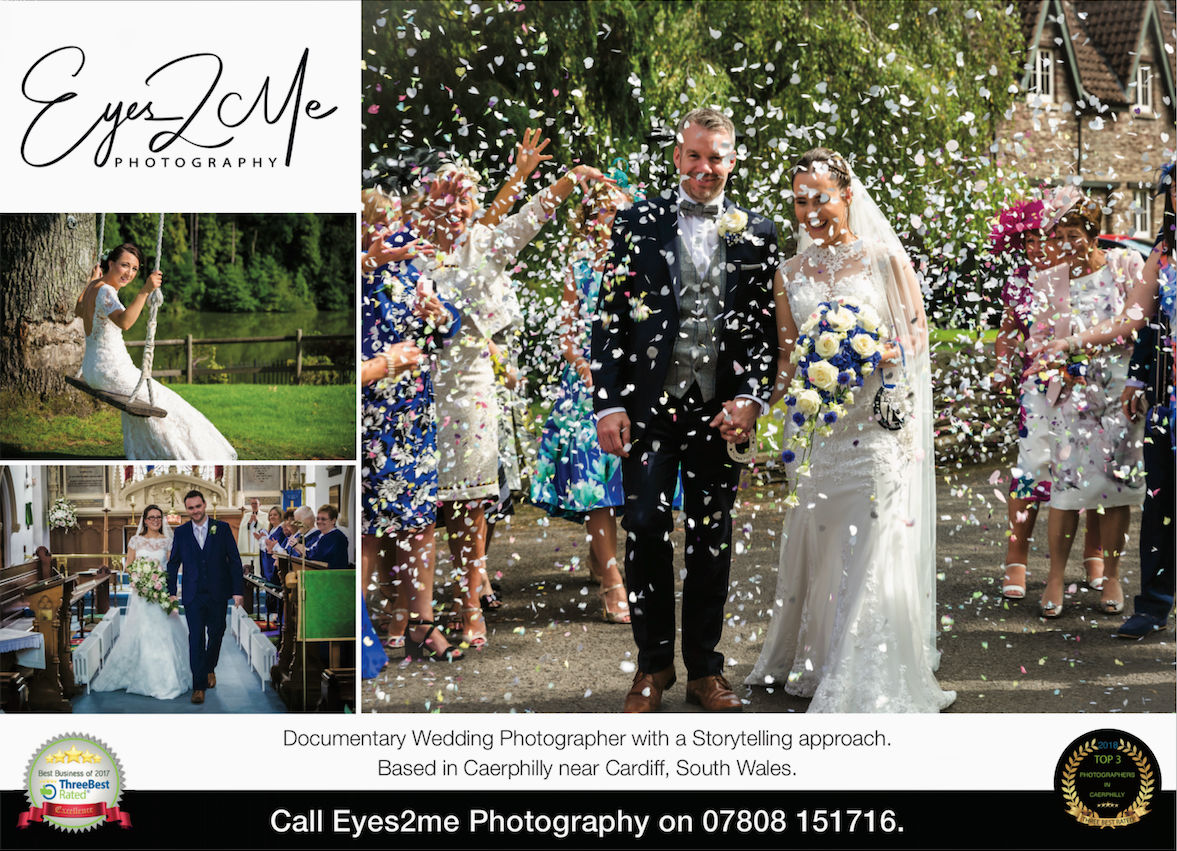 Certified Proffesional Wedding Photographer with a story telling approach. Based in Caerphilly near Cardiff South Wales
